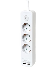 ΠΟΛΥΜΠΡΙΖΟ 3Θ+Δ ΚΑΙ 2 USB