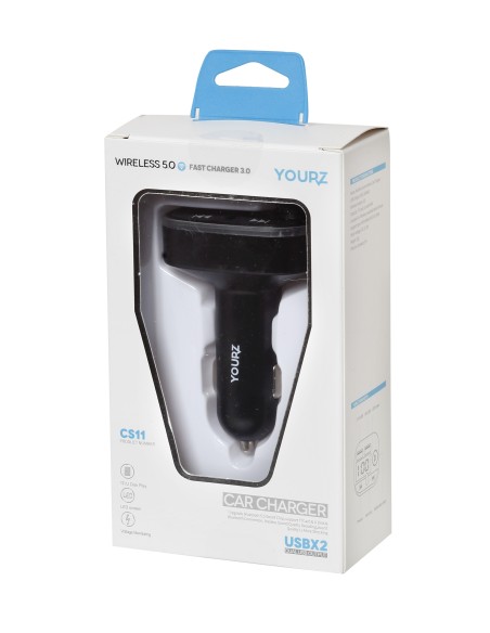  FM Transmitter Αυτοκινήτου με USB / Bluetooth 