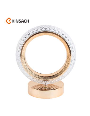 ΦΩΤΙΣΤΙΚΟ ΑΦΗΣ LED CRYSTAL 19CM ROUND...