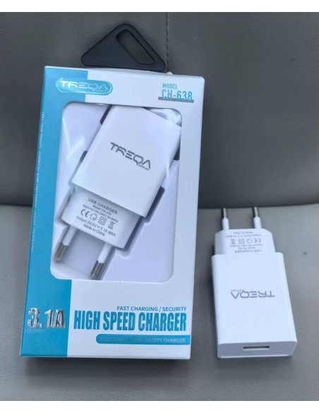 ΦΟΡΤΙΣΤΗΣ ΜΟΝΟΣ USB 3.1Α CH-638