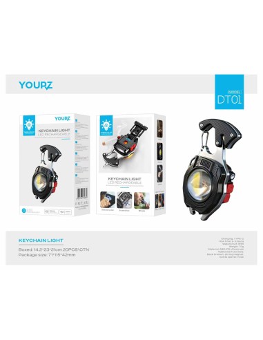 Y-DT01 ΠΟΛΥΕΡΓΑΛΕΙΟ ΦΑΚΟΣ YOURZ 8 ΣΕ 1