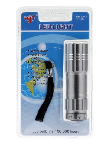 ΦAKOΣ AΛOYM. 9 LED BLISTER  222-221
