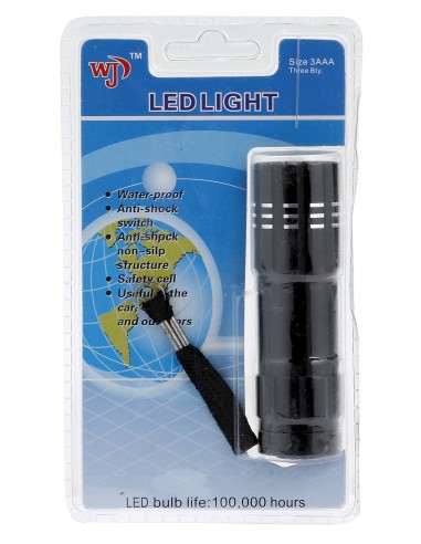 ΦAKOΣ AΛOYM. 9 LED BLISTER  222-221