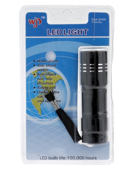 ΦAKOΣ AΛOYM. 9 LED BLISTER  222-221