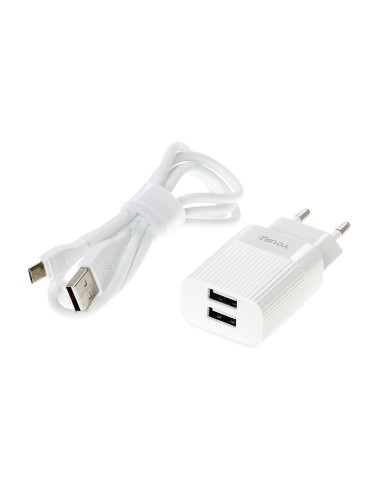 YOURZ ΦΟΡΤΙΣΤΗΣ+ΚΑΛΩΔΙΟ MICRO USB