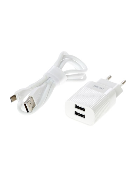 YOURZ ΦΟΡΤΙΣΤΗΣ+ΚΑΛΩΔΙΟ MICRO USB