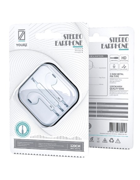YOURZ ΑΚΟΥΣΤΙΚΑ AUDIO JACK HANDSFREE
