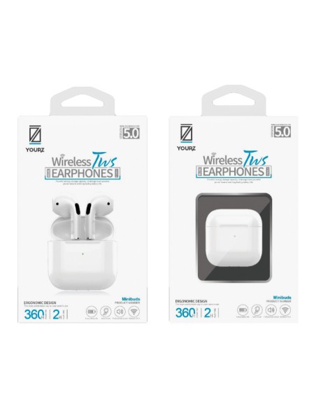 YOURZ 211108 ΑΚΟΥΣΤΙΚΟ MINIBUDS BLUETOOTH
